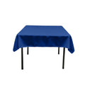 54" SQUARE POLY POPLIN TABLECLOTH