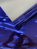 Chrome Mirror Reflective Vinyl/Crafting Apparel Upholstery Vinyl Fabric 54" Wide