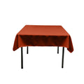 42"x42" SQUARE POLY POPLIN TABLECLOTH