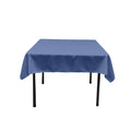 54" SQUARE POLY POPLIN TABLECLOTH