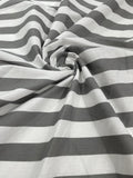 STRIPE POLY COTTON (by the yard)