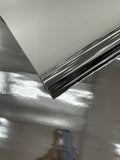 Chrome Mirror Reflective Vinyl/Crafting Apparel Upholstery Vinyl Fabric 54" Wide
