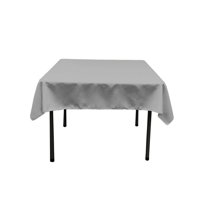 51" SQUARE POLY POPLIN TABLECLOTH