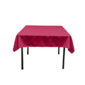 45"x45" SQUARE POLY POPLIN TABLECLOTH