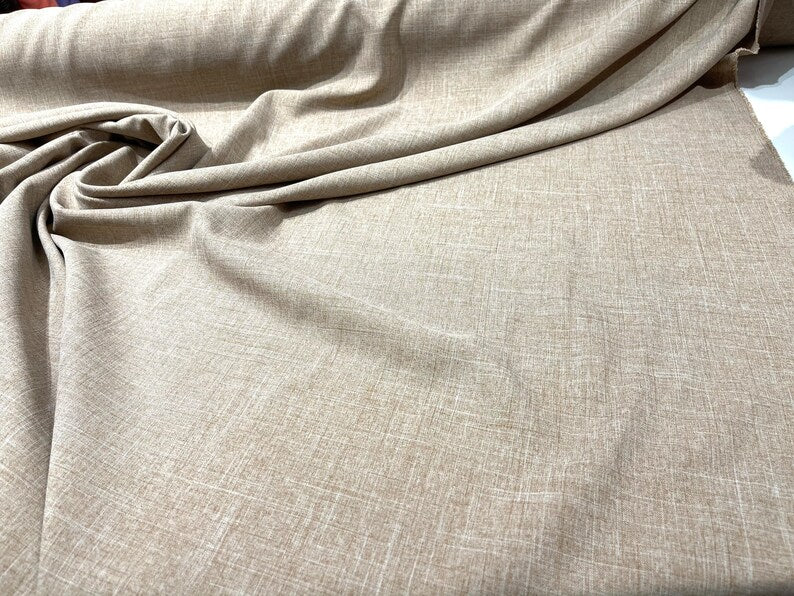 Two-Tone Melange Poplin 58” Wide/ Polyester Poplin Fabric