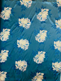Multi Floral Color Jacquard Satin, Sold by The Yard.