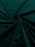 Solid Stretch Velvet Fabric  58/59" Wide 90% Polyester/10% Spandex By The Yard.