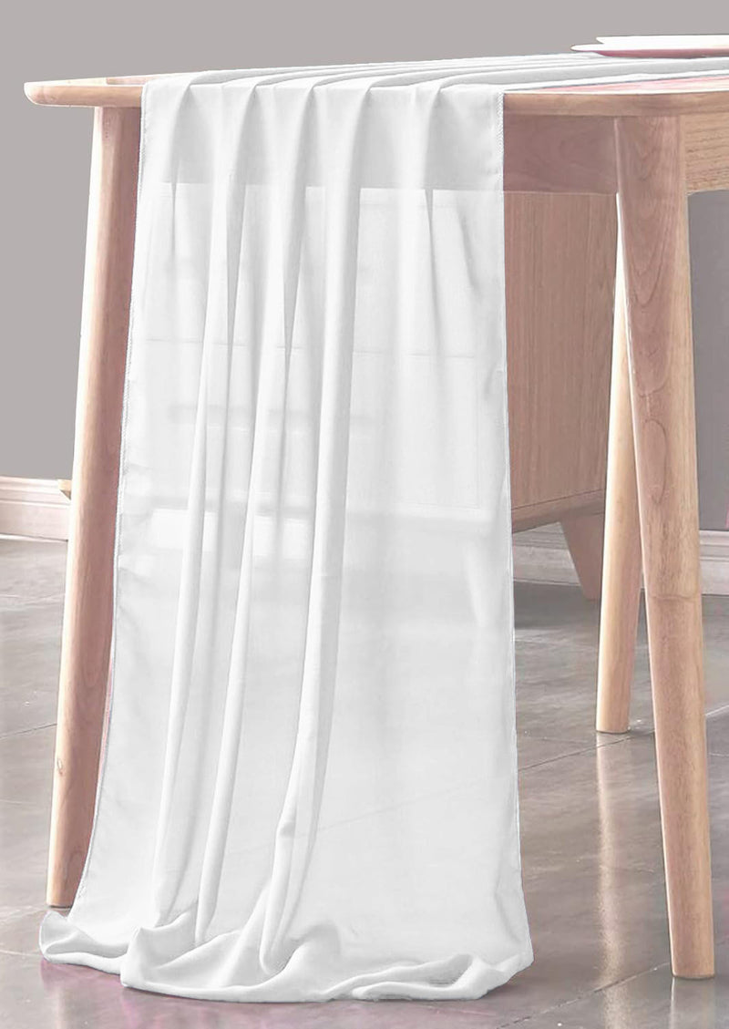 CHIFFON SHEER TABLE RUNNER (29" inches x 108" inches)