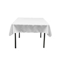 48"x48"SQUARE POLY POPLIN TABLECLOTH