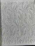 Luxury Festival Beaded Vine Lace Fabric, by The Yard.