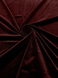 Solid Stretch Velvet Fabric  58/59" Wide 90% Polyester/10% Spandex By The Yard.