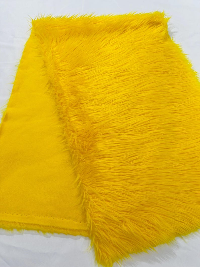 SHAGGY VEGGAN FAUX FUR (by the yard)