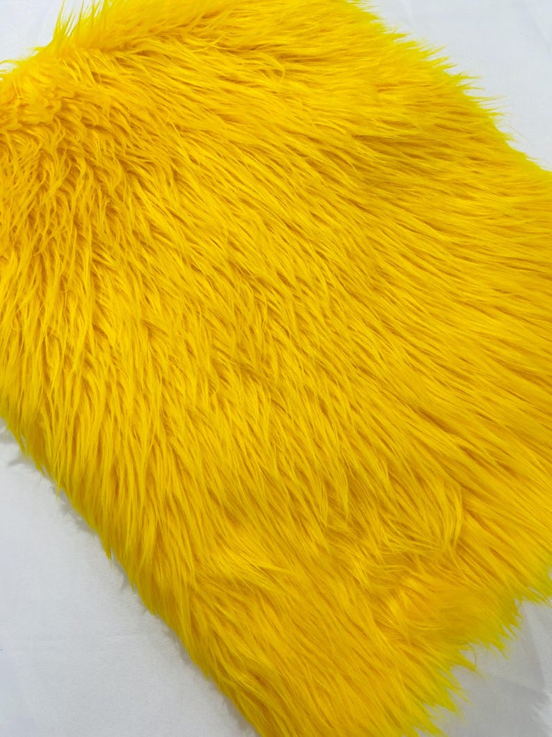 SHAGGY VEGGAN FAUX FUR (by the yard)