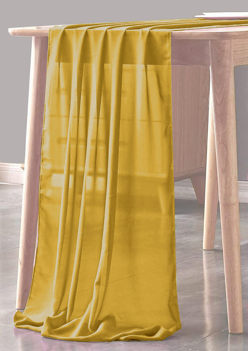 CHIFFON SHEER TABLE RUNNER (29" inches x 108" inches)