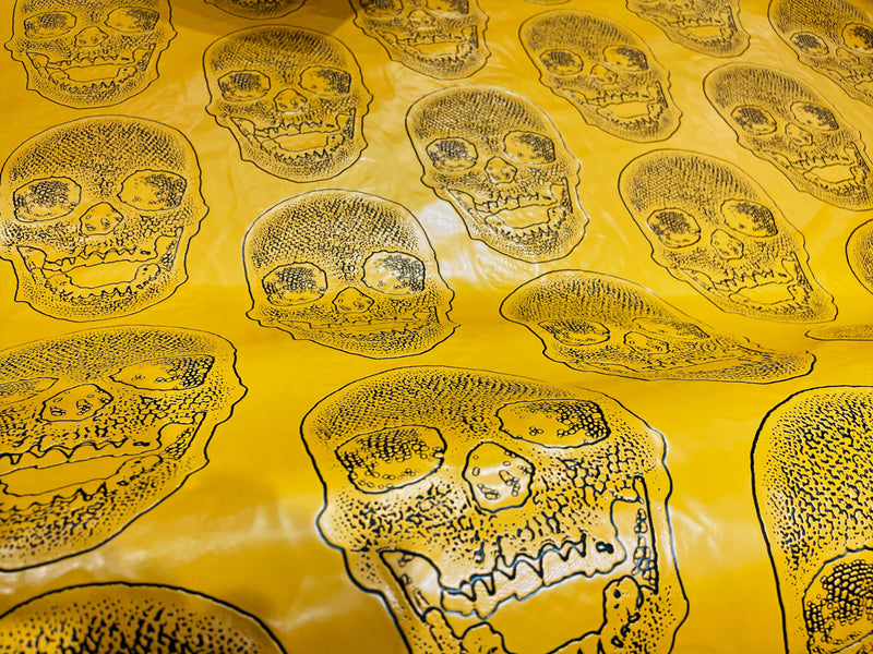 SKULL VINYL (By The Yard )