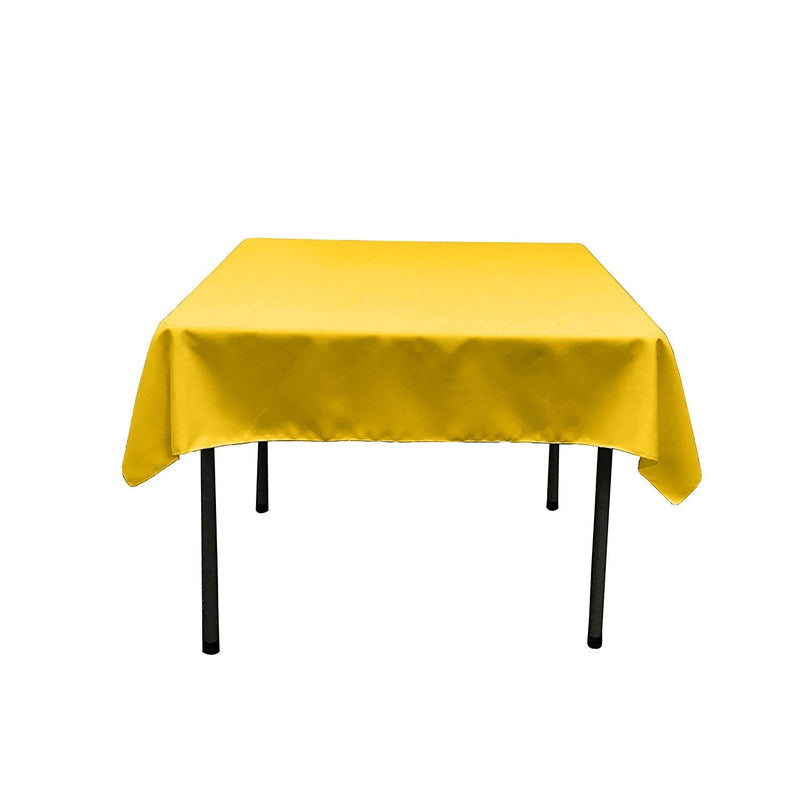 45"x45" SQUARE POLY POPLIN TABLECLOTH