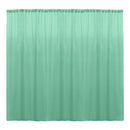 Backdrop Drape Curtain 10 Feet Wide x 10 Feet High, Polyester Poplin SEAMLESS 1 Panel. - New Creations Fabric & Foam Inc