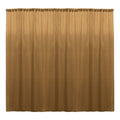 Backdrop Drape Curtain 10 Feet Wide x 10 Feet High, Polyester Poplin SEAMLESS 1 Panel. - New Creations Fabric & Foam Inc
