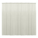 Backdrop Drape Curtain 10 Feet Wide x 10 Feet High, Polyester Poplin SEAMLESS 1 Panel. - New Creations Fabric & Foam Inc