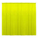 Backdrop Drape Curtain 10 Feet Wide x 10 Feet High, Polyester Poplin SEAMLESS 1 Panel. - New Creations Fabric & Foam Inc