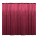 Backdrop Drape Curtain 10 Feet Wide x 10 Feet High, Polyester Poplin SEAMLESS 1 Panel. - New Creations Fabric & Foam Inc