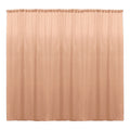 Backdrop Drape Curtain 10 Feet Wide x 10 Feet High, Polyester Poplin SEAMLESS 1 Panel. - New Creations Fabric & Foam Inc