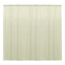 Backdrop Drape Curtain 10 Feet Wide x 6 Feet High, Polyester Poplin SEAMLESS 1 Panel. - New Creations Fabric & Foam Inc