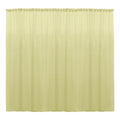 Backdrop Drape Curtain 10 Feet Wide x 6 Feet High, Polyester Poplin SEAMLESS 1 Panel. - New Creations Fabric & Foam Inc