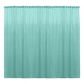 Backdrop Drape Curtain 10 Feet Wide x 6 Feet High, Polyester Poplin SEAMLESS 1 Panel. - New Creations Fabric & Foam Inc