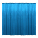 Backdrop Drape Curtain 10 Feet Wide x 6 Feet High, Polyester Poplin SEAMLESS 1 Panel. - New Creations Fabric & Foam Inc