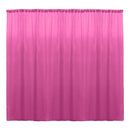 Backdrop Drape Curtain 10 Feet Wide x 6 Feet High, Polyester Poplin SEAMLESS 1 Panel. - New Creations Fabric & Foam Inc