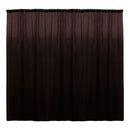 Backdrop Drape Curtain 10 Feet Wide x 8 Feet High, Polyester Poplin SEAMLESS 1 Panel. - New Creations Fabric & Foam Inc