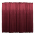 Backdrop Drape Curtain 10 Feet Wide x 8 Feet High, Polyester Poplin SEAMLESS 1 Panel. - New Creations Fabric & Foam Inc