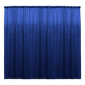 Backdrop Drape Curtain 10 Feet Wide x 8 Feet High, Polyester Poplin SEAMLESS 1 Panel. - New Creations Fabric & Foam Inc