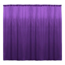 Backdrop Drape Curtain 10 Feet Wide x 8 Feet High, Polyester Poplin SEAMLESS 1 Panel. - New Creations Fabric & Foam Inc