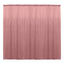 Backdrop Drape Curtain 10 Feet Wide x 8 Feet High, Polyester Poplin SEAMLESS 1 Panel. - New Creations Fabric & Foam Inc