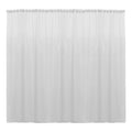 Backdrop Drape Curtain 10 Feet Wide x 8 Feet High, Polyester Poplin SEAMLESS 1 Panel. - New Creations Fabric & Foam Inc