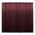 Backdrop Drape Curtain 10 Feet Wide x 8 Feet High, Polyester Poplin SEAMLESS 1 Panel. - New Creations Fabric & Foam Inc