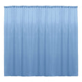 Backdrop Drape Curtain 10 Feet Wide x 9 Feet High, Polyester Poplin SEAMLESS 1 Panel. - New Creations Fabric & Foam Inc