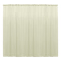 Backdrop Drape Curtain 10 Feet Wide x 9 Feet High, Polyester Poplin SEAMLESS 1 Panel. - New Creations Fabric & Foam Inc