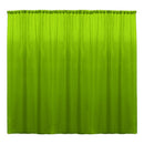 Backdrop Drape Curtain 10 Feet Wide x 9 Feet High, Polyester Poplin SEAMLESS 1 Panel. - New Creations Fabric & Foam Inc