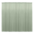 Backdrop Drape Curtain 10 Feet Wide x 9 Feet High, Polyester Poplin SEAMLESS 1 Panel. - New Creations Fabric & Foam Inc