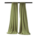 Backdrop Drape Curtain 5 Feet Wide x 15 Feet High, Polyester Poplin SEAMLESS 1 SETS. - New Creations Fabric & Foam Inc