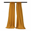 Backdrop Drape Curtain 5 Feet Wide x 15 Feet High, Polyester Poplin SEAMLESS 1 SETS. - New Creations Fabric & Foam Inc