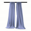 Backdrop Drape Curtain 5 Feet Wide x 15 Feet High, Polyester Poplin SEAMLESS 1 SETS. - New Creations Fabric & Foam Inc