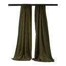 Backdrop Drape Curtain 5 Feet Wide x 15 Feet High, Polyester Poplin SEAMLESS 1 SETS. - New Creations Fabric & Foam Inc