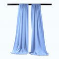 Backdrop Drape Curtain 5 Feet Wide x 20 Feet High, Polyester Poplin SEAMLESS 1 SETS. - New Creations Fabric & Foam Inc