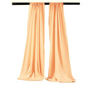 Backdrop Drape Curtain 5 Feet Wide x 20 Feet High, Polyester Poplin SEAMLESS 1 SETS. - New Creations Fabric & Foam Inc
