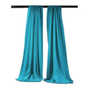 Backdrop Drape Curtain 5 Feet Wide x 6 Feet High, Polyester Poplin SEAMLESS 1 SETS. - New Creations Fabric & Foam Inc
