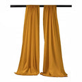 Backdrop Drape Curtain 5 Feet Wide x 6 Feet High, Polyester Poplin SEAMLESS 1 SETS. - New Creations Fabric & Foam Inc